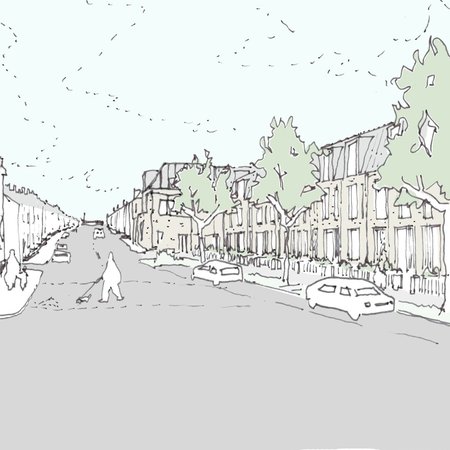An image of London Road/Lismore Street residential development